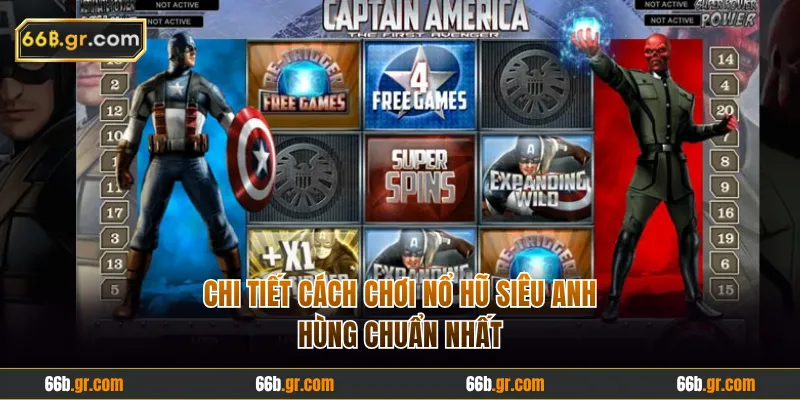 Chi tiết cách chơi Nổ Hũ Siêu Anh Hùng chuẩn nhất