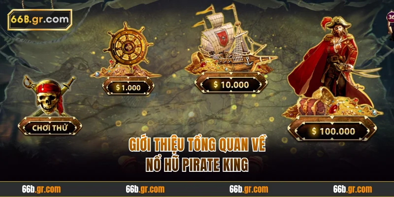Giới thiệu khái quát về nổ hũ Pirate King 66B